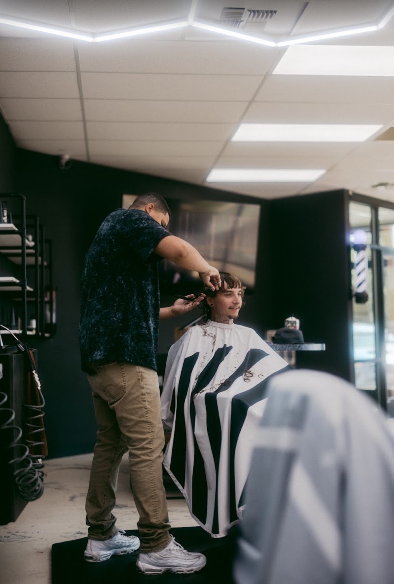 Matt — Curly Hair & Line-Ups at Underground Barbershop